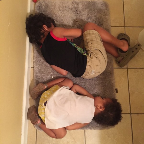 Every once in a while, you find that you are the calm in chaos.