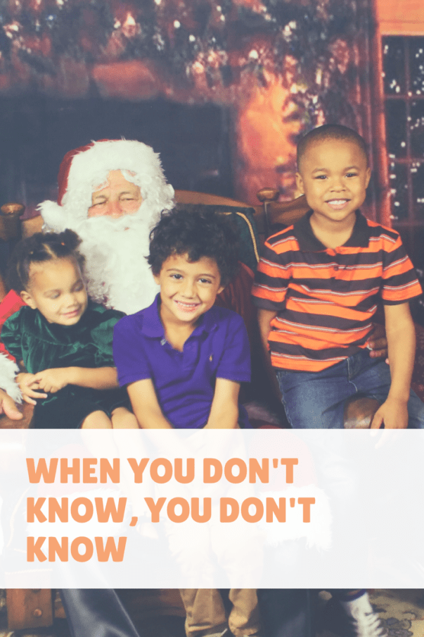 Sometimes God tells us but we do not really understanding...the true meaning of Christmas