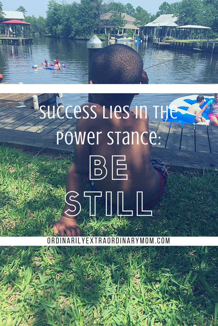 "Be still and know that I am God." Psalm 46:10. Learning to hear God's voice in the busyness of life.