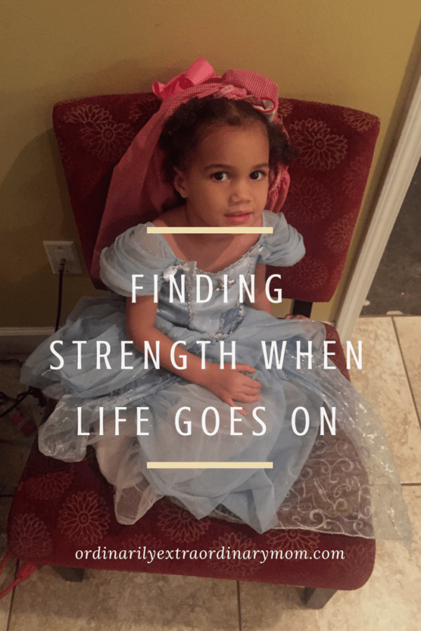 Sometimes strength comes from unexpected places.