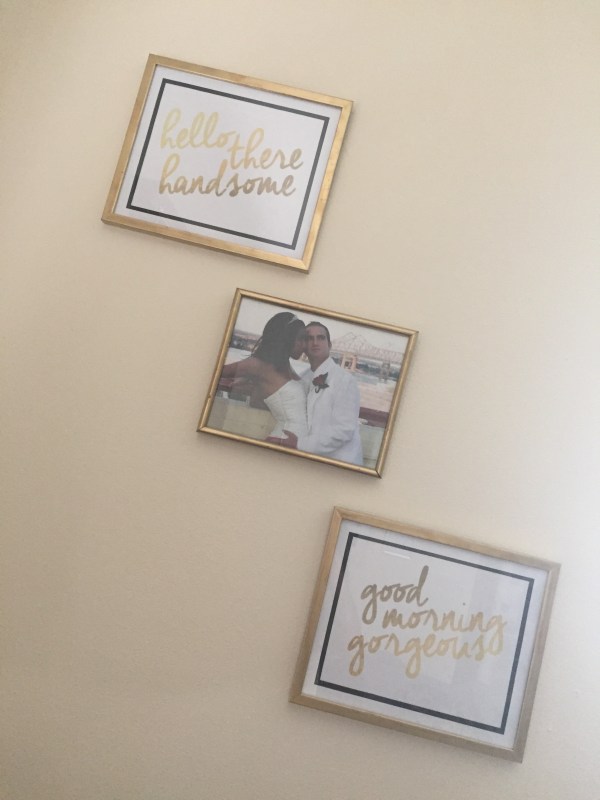 Hello There Handsome and Good Morning Gorgeous Photo Layout