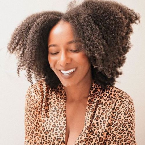 Find someone successfully maneuvering through their hair journey and follow their lead