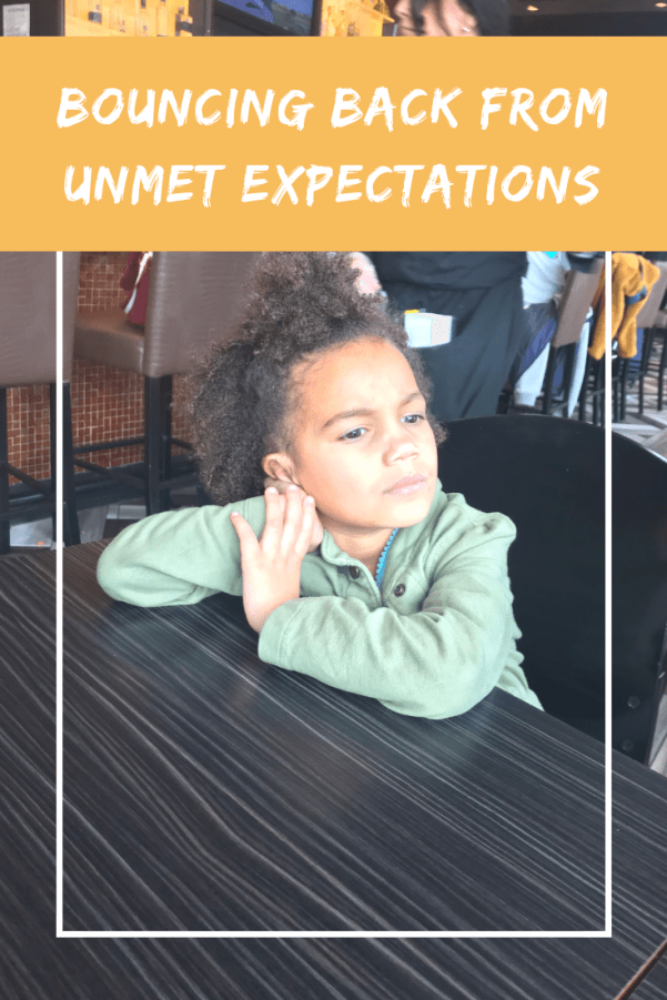 Bouncing Back From Unmet Expectations - Sometimes the problem is not the expectations. Sometimes the problem is instead perspective. #bounceback #bouncingback #inspiration #motivation #faith