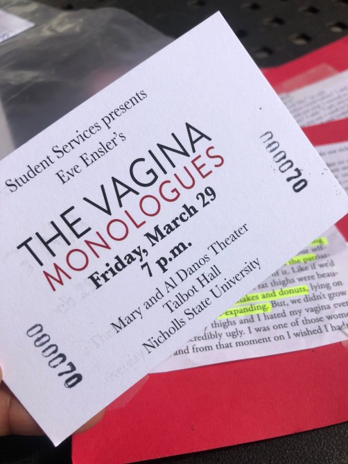 The Vagina Monologues inspired me to step outside of myself for change ~ #loveyourself #selflove #selfcare #innergrowth #change