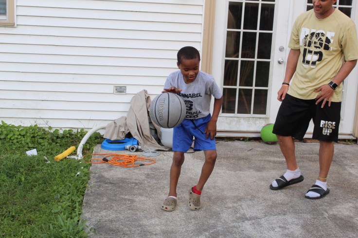 Surviving Motherhood Mom Hack 2 - Take the kids outside. There is power in play. #motherhood #momlife #momprobs #momproblems #survivingmotherhood #momhacks