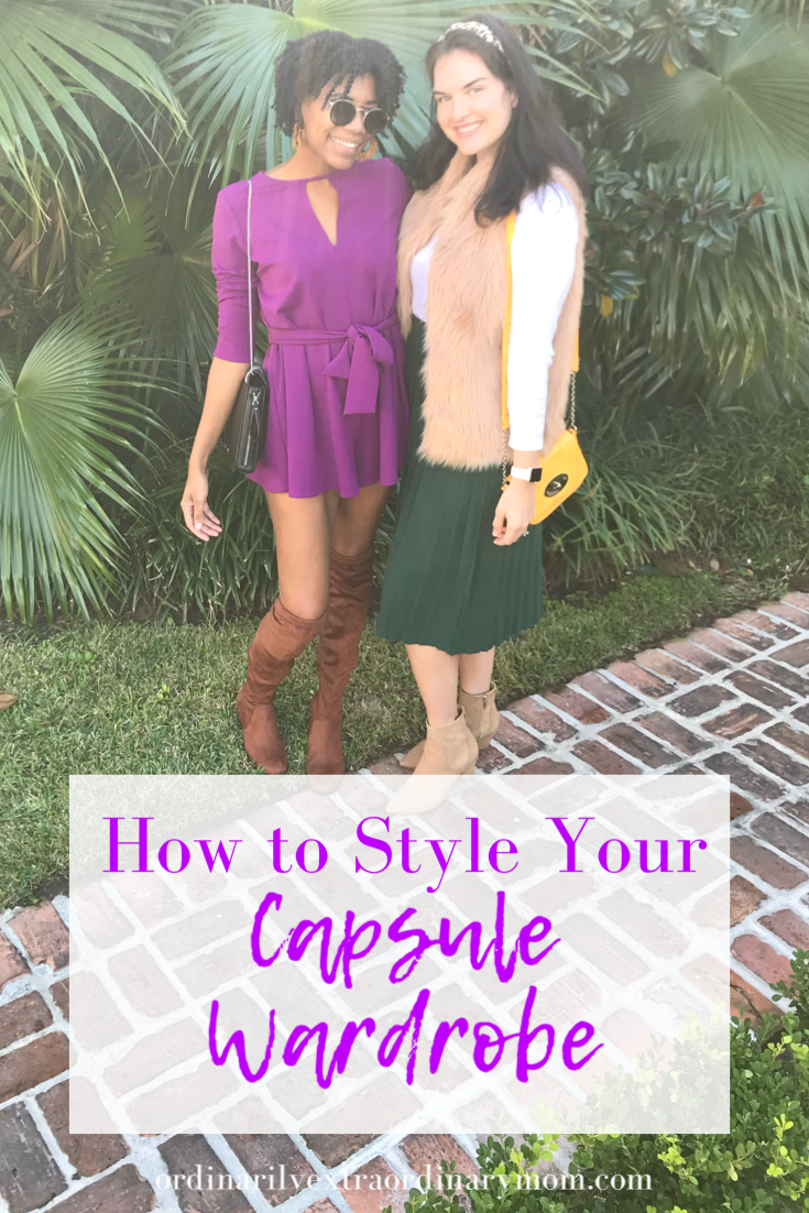How to Style Your Capsule Wardrobe | ordinarilyextraordinarymom #capsulewardrobe #minimalistwardrobe #minimalism #minimalistlifestyle #minimaliststyle #momstyle #springwardrobe #springstyle