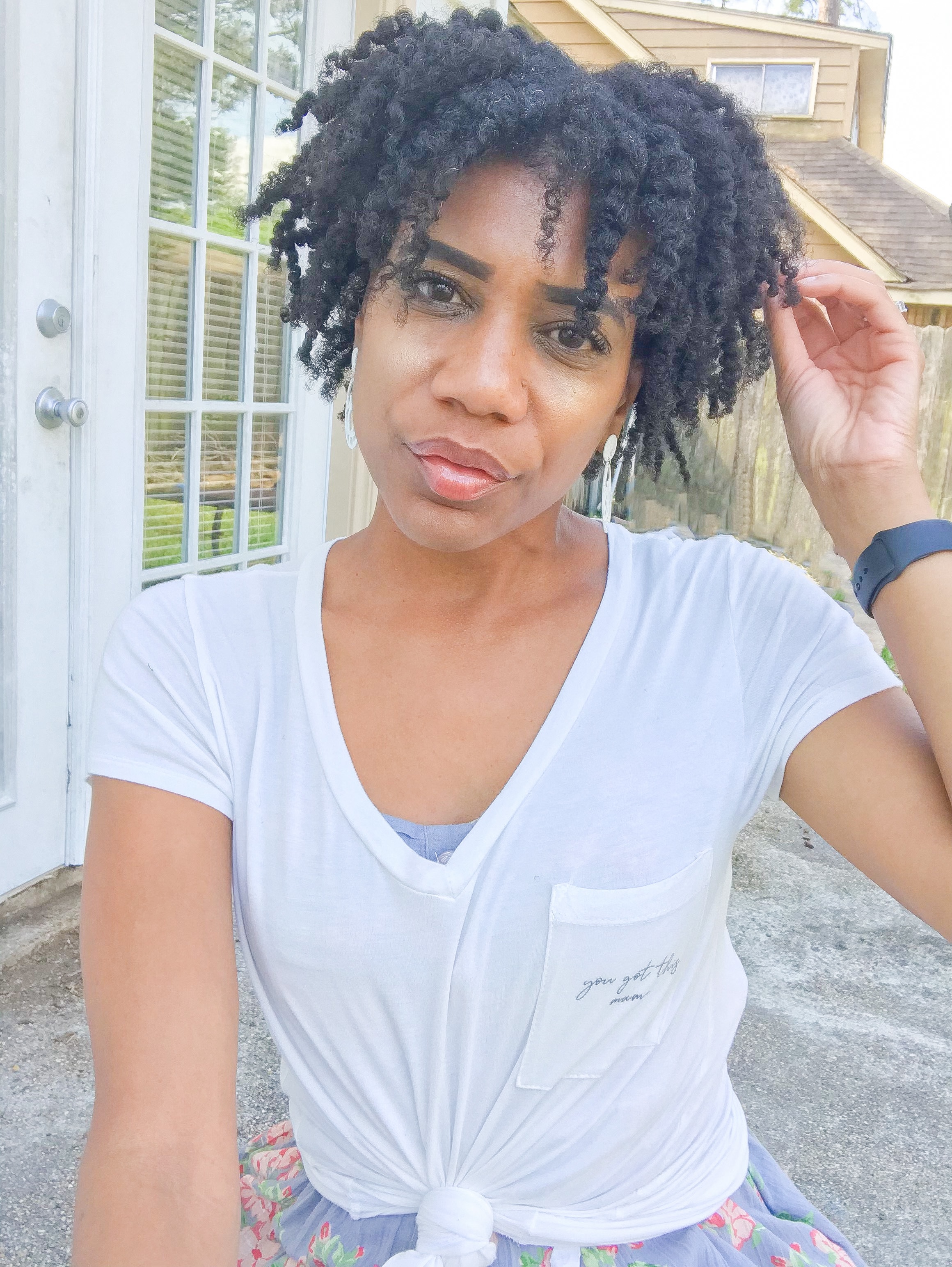 Fresh twist outs are always a good idea. #naturalhairjourney #naturalhaircare #summerhair #summerhairstyles #curlyhair #curlyhaircare #summernaturalhair #summercurlyhair