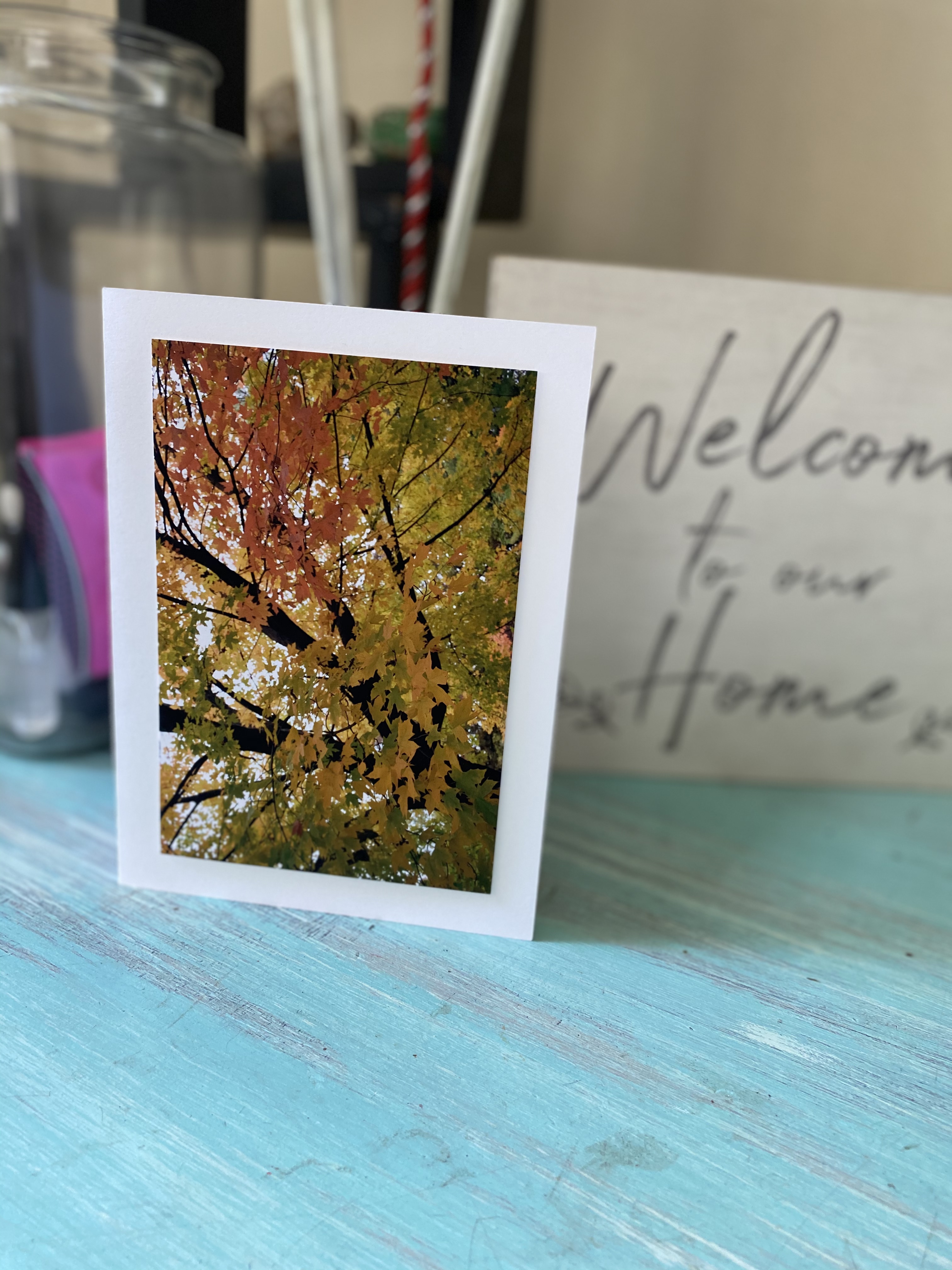 The photos on these cards are beautiful enough to display anywhere in your home.  #bealight #spreadlight #cards #cardshandmade #stationary #happymail