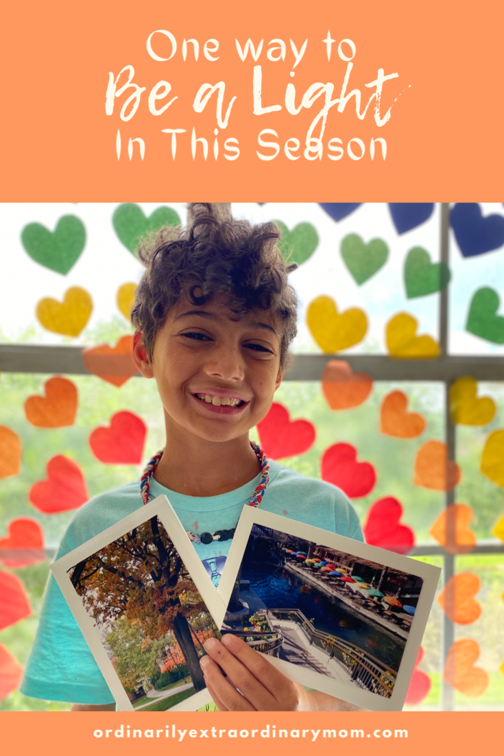 One Way to Be a Light in this Season | ordinarilyextraordinarymom #bealight #spreadlight #cardshandmade #inspiration #christianmom #stationary