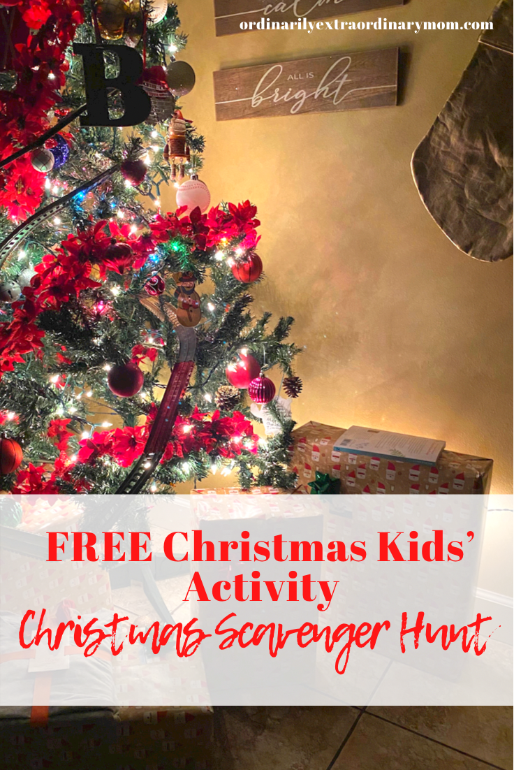 FREE Christmas Kids' Activity - Christmas Lights Scavenger Hunt | ordinarilyextraordinarymom #freeprintable #freechristmasprintable #christmasscavengerhunt #freechristmasactivity #freekidsactivities