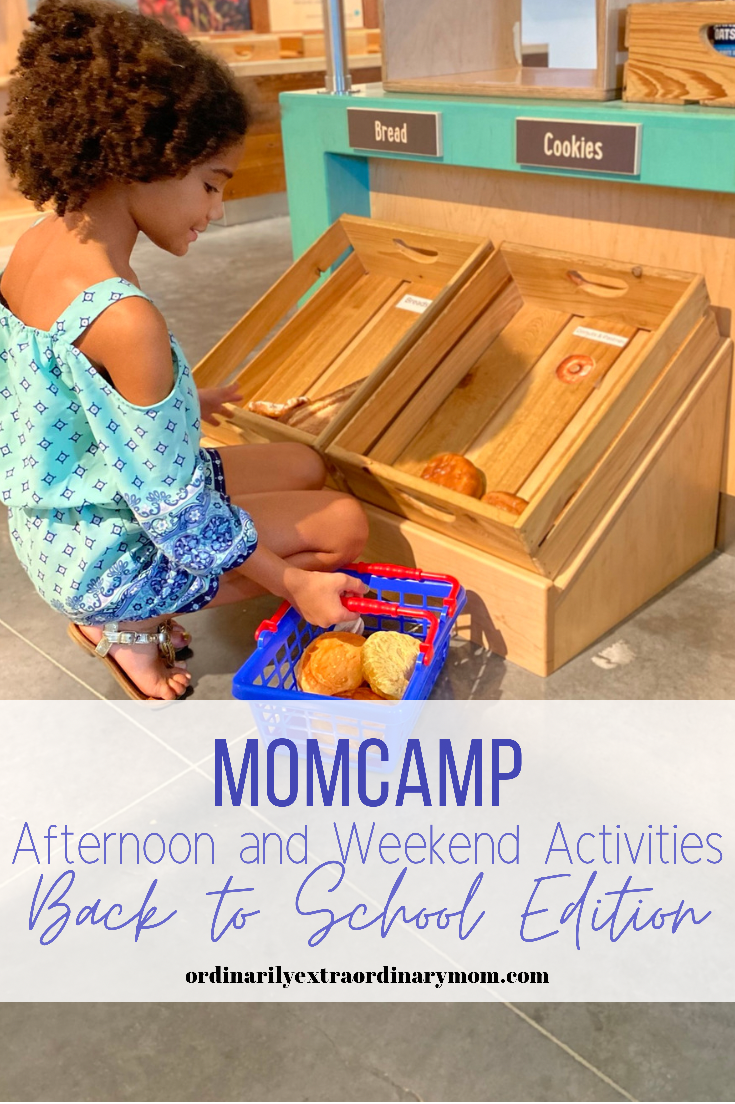 Momcamp: Afternoon and Weekend Activities - Back to School Edition | ordinarilyextraordinarymom #familyactivities #thingstodoinNewOrleans #freeNewOrleans #NewOrleans #backtoschool #afternoonactivities #campactivities #freefamilyactivities