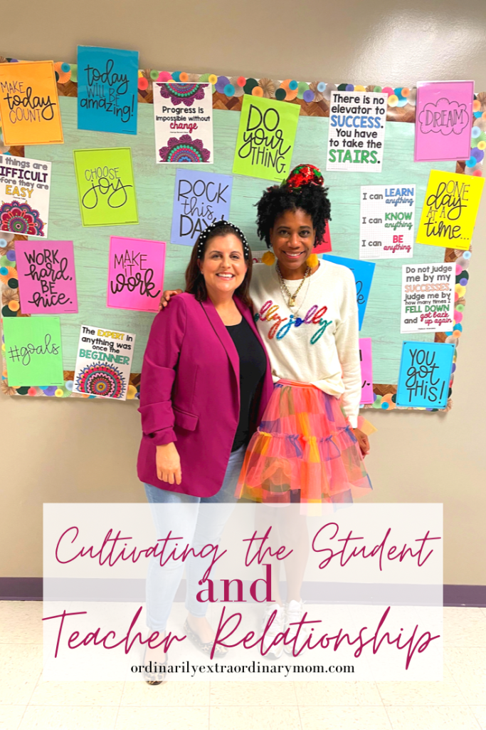 Cultivating the Student and Teacher Relationship | ordinarilyextraordinarymom #studentandteacherrelationship #studentteacherrelationships #makingconnections #studentteacherconnections #teacherstudentconnections
