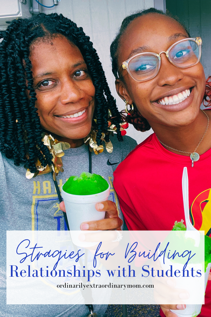 Strategies for Building Relationships with Students | ordinarilyextraordinarymom #positivestudentteacherrelationships #teachingstrategies #smilemore #smilequotes #teacherquotes